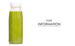 Fles van smoothies groen patroon Royalty-vrije Stock Afbeelding Fles van smoothies groen patroon Royalty-vrije Stock Afbeelding
