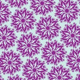 Fleur Mandala Seamless Pattern - bleu et pourpre Illustration de Vecteur Fleur Mandala Seamless Pattern - bleu et pourpre Illustration de Vecteur
