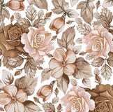 Fleurs. Roses. Beau fond. illustration libre de droits Fleurs. Roses. Beau fond. illustration libre de droits