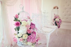 Fleurs wedding le décor photo stock Fleurs wedding le décor photo stock
