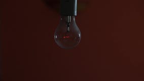 Flickering light bulb