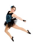 Fliegender modernes Ballett-Tänzer Child lizenzfreies stockbild Fliegender modernes Ballett-Tänzer Child lizenzfreies stockbild