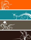 Floral banners choice Stock Photo Floral banners choice Stock Photo