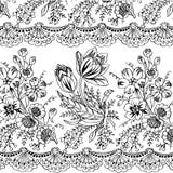 Floral Gypsy Bohemian Style Background royalty free illustration Floral Gypsy Bohemian Style Background royalty free illustration