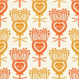 Floral Pattern With Ethnic Indian Motifs Royalty Free Stock Photos Floral Pattern With Ethnic Indian Motifs Royalty Free Stock Photos