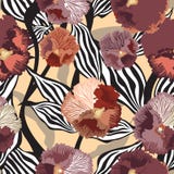 Floral seamless background. gentle flower pattern. vector illustration Floral seamless background. gentle flower pattern. vector illustration
