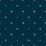 Floral seamless vector pattern with tiny flowers royalty free illustration Floral seamless vector pattern with tiny flowers royalty free illustration