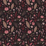 Floral άνευ ραφής παλέτα χρώματος σχεδίων θερμή Σύνθεση λουλουδιών φυλλώματος ελεύθερη απεικόνιση δικαιώματος Floral άνευ ραφής παλέτα χρώματος σχεδίων θερμή Σύνθεση λουλουδιών φυλλώματος ελεύθερη απεικόνιση δικαιώματος
