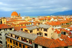 Florence city from above, Italy stock photo Florence city from above, Italy stock photo