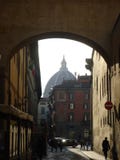 Florence Dome en el arco fotografía de archivo Florence Dome en el arco fotografía de archivo