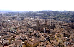 Florence, panorama van de stad van Florence, Toscanië, Italië royalty-vrije stock fotografie Florence, panorama van de stad van Florence, Toscanië, Italië royalty-vrije stock fotografie