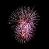 Flores do fogo - Ignis Brunensis 2018 - fogos de artifício foto de stock royalty free Flores do fogo - Ignis Brunensis 2018 - fogos de artifício foto de stock royalty free