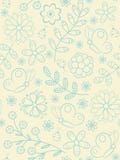 Floresça o teste padrão sem emenda ilustração do vetor Floresça o teste padrão sem emenda ilustração do vetor