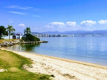Florianopolis, пляж Санта-Катарина Бразилии стоковые изображения rf Florianopolis, пляж Санта-Катарина Бразилии стоковые изображения rf