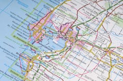 Florida Map Detail Stock Image Florida Map Detail Stock Image