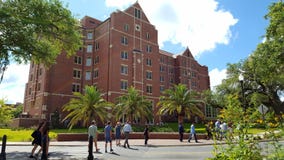 Florida state University Walking Tour royalty free stock image Florida state University Walking Tour royalty free stock image
