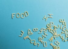 flour pasta on blue background royalty free stock photos flour pasta on blue background royalty free stock photos