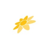 Flower graphic design template vector isolated royalty free illustration Flower graphic design template vector isolated royalty free illustration