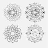 Flower Mandala. Vintage decorative elements. Oriental pattern, v royalty free illustration Flower Mandala. Vintage decorative elements. Oriental pattern, v royalty free illustration