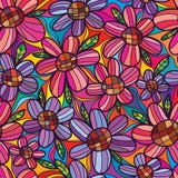 Flower rely flower seamless pattern stock image Flower rely flower seamless pattern stock image