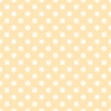 Flower stitches vector seamless pattern, geometric abstract background of yellow and white color. Modern simple line Royalty Free Stock Photo Flower stitches vector seamless pattern, geometric abstract background of yellow and white color. Modern simple line Royalty Free Stock Photo