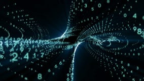 Flows of information in the world. golden section. stock illustration Flows of information in the world. golden section. stock illustration
