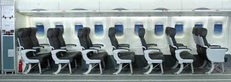 Flugzeug-Innenraum Flugzeug-Innenraum