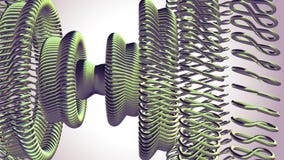 Fluid flyttning som roterar ny kvalitet för grön för metallkedjeöga för cirklar sömlös för ögla för animering 3d för rörelse bakg stock illustrationer Fluid flyttning som roterar ny kvalitet för grön för metallkedjeöga för cirklar sömlös för ögla för animering 3d för rörelse bakg stock illustrationer