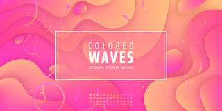 Fluid gradient shapes composition. Liquid color background design. Design posters. Vector illustration. royalty free illustration Fluid gradient shapes composition. Liquid color background design. Design posters. Vector illustration. royalty free illustration