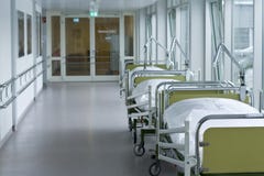 Flur im Krankenhaus