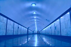Fluruntergrundbahn Untertage stockbild Fluruntergrundbahn Untertage stockbild