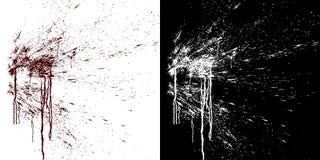 Flux sanguins sur un mur blanc Illustration de Digital avec de l'alpha matte à composer rendu 3d illustration stock Flux sanguins sur un mur blanc Illustration de Digital avec de l'alpha matte à composer rendu 3d illustration stock