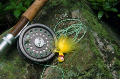 Fly Fishing Royalty Free Stock Images