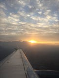 Fly to your dreams when You are in a plane royalty free stock photography Fly to your dreams when You are in a plane royalty free stock photography
