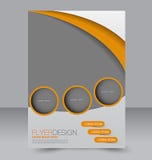 Flyer template. Brochure design. A4 business cover.