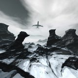 Flying Airliner Flying Airliner