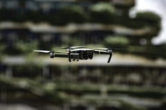 Flying Drone stock image Flying Drone stock image