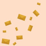 Flying letters royalty free illustration Flying letters royalty free illustration