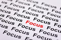 Focused on Focus