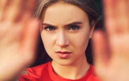 Focused person. Goal, life limits concept royalty free stock photos Focused person. Goal, life limits concept royalty free stock photos