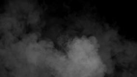 Fog And Mist Effect On Black Background. Smoke Texture Royalty Free Stock Photos