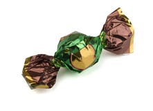 Foil Wrapped Candy Stock Photography Foil Wrapped Candy Stock Photography