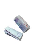Folded swedish twenty and fifthy bills stock images Folded swedish twenty and fifthy bills stock images