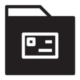 Folder royalty free illustration Folder royalty free illustration