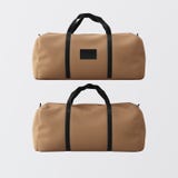 Folâtrez le sac de mode de couleur brune avec les poignées noires d'isolement au fond blanc Matériaux fortement détaillés de text illustration stock Folâtrez le sac de mode de couleur brune avec les poignées noires d'isolement au fond blanc Matériaux fortement détaillés de text illustration stock