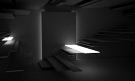 Fond abstrait de conception moderne d'architecture l'illustration 3d rendent illustration de vecteur Fond abstrait de conception moderne d'architecture l'illustration 3d rendent illustration de vecteur