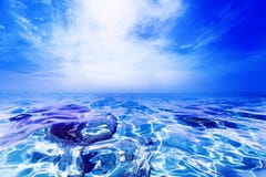 Fond abstrait de paradis de mer de jour ensoleillé photo stock Fond abstrait de paradis de mer de jour ensoleillé photo stock
