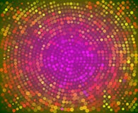 Fond aléatoire coloré abstrait de rangée de points illustration stock Fond aléatoire coloré abstrait de rangée de points illustration stock