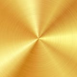 Fond avec la surface polie et balayée d'or illustration stock Fond avec la surface polie et balayée d'or illustration stock