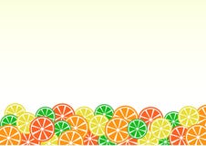 Fond color? de citron Citron, chaux, orange, pamplemousse Vecteur illustration libre de droits Fond color? de citron Citron, chaux, orange, pamplemousse Vecteur illustration libre de droits